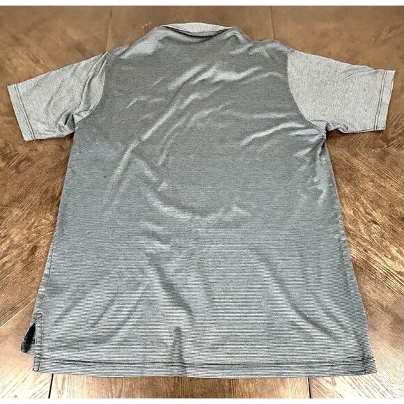 Peter Millar Men's Size XXL Gray Pattern 100% Cotton Stretch Polo Shirt GUC - Picture 8 of 9